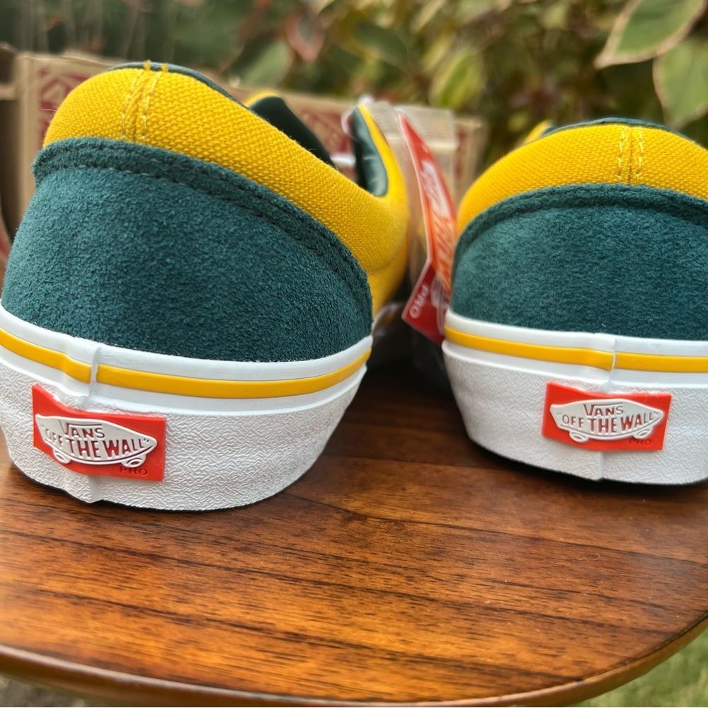 Vans Era Pro Low Top Suede and canvas Prime Atlantic Gold NEW size 11.5 - Picture 4 of 7